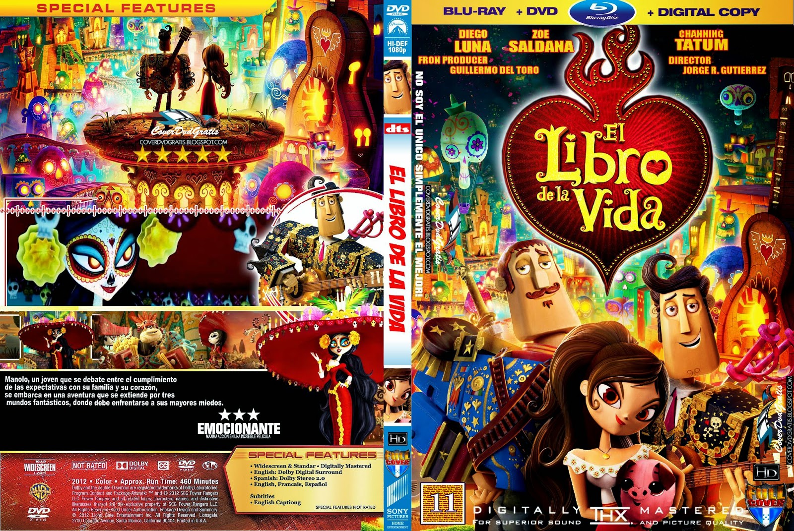 descargatetodotorrent: El Libro de la Vida - HDrip Latino